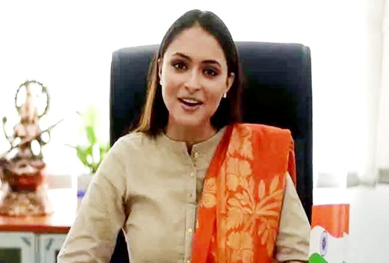 अनुकृति गुसांई ने की अनिल बलूनी को जिताने की अपील