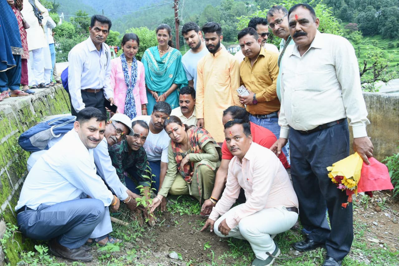 Inauguration of Basauli-Sunauli motor road