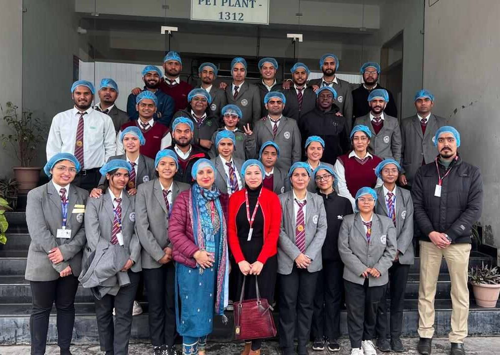 SGRRU MBA VISITED PATANJALI FOOD PARK