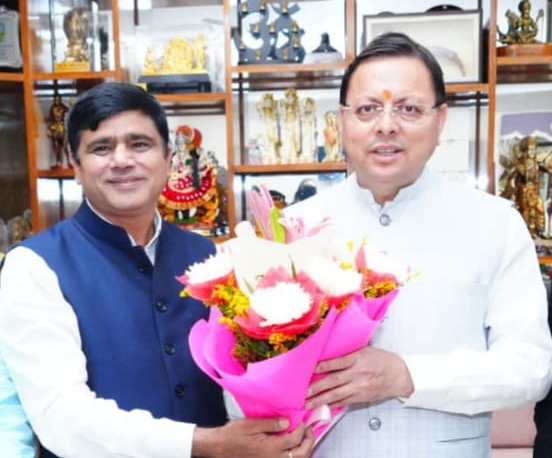 दीपावली:राज्य मंत्री सुनील सैनी ने दी सीएम धामी और प्रदेशवासियों को शुभकामनाएं