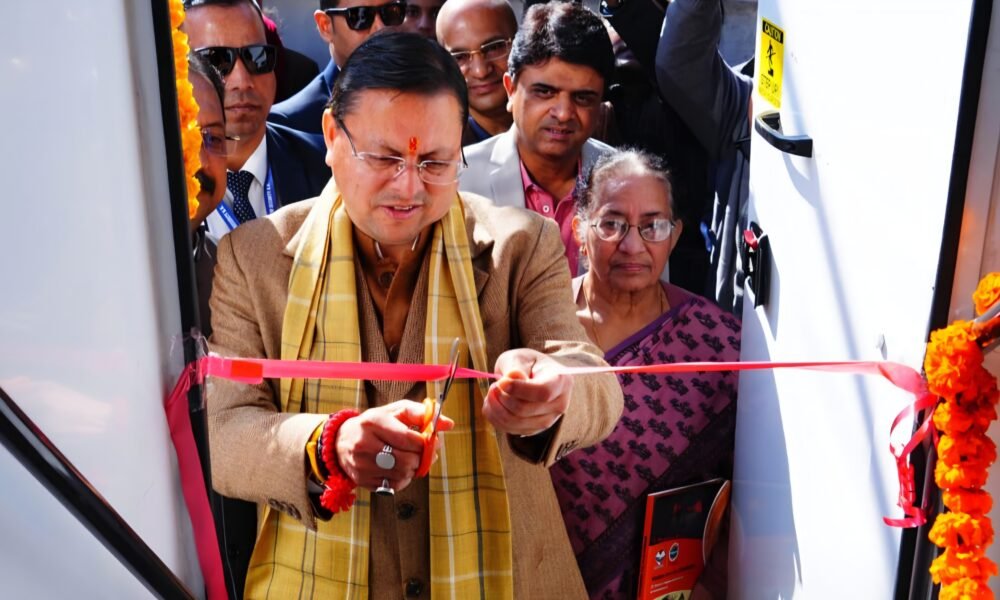 मुख्यमंत्री पुष्कर सिंह धामी ने छात्र कौशल संवर्धन हेतु ‘लैब ऑन व्हील्स’ को किया फ्लैग ऑफ… 