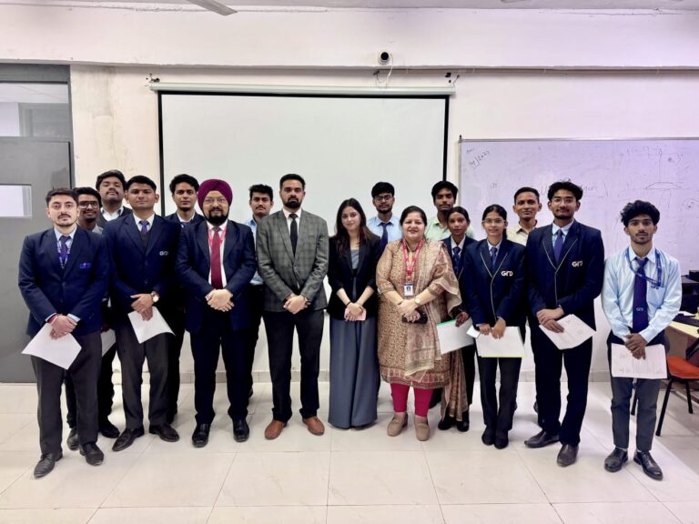 जी.आर.डी. देहरादून के अंतिम वर्ष के 77 छात्र-छात्राओं का बहुराष्ट्रीय कंपनियों में चयन