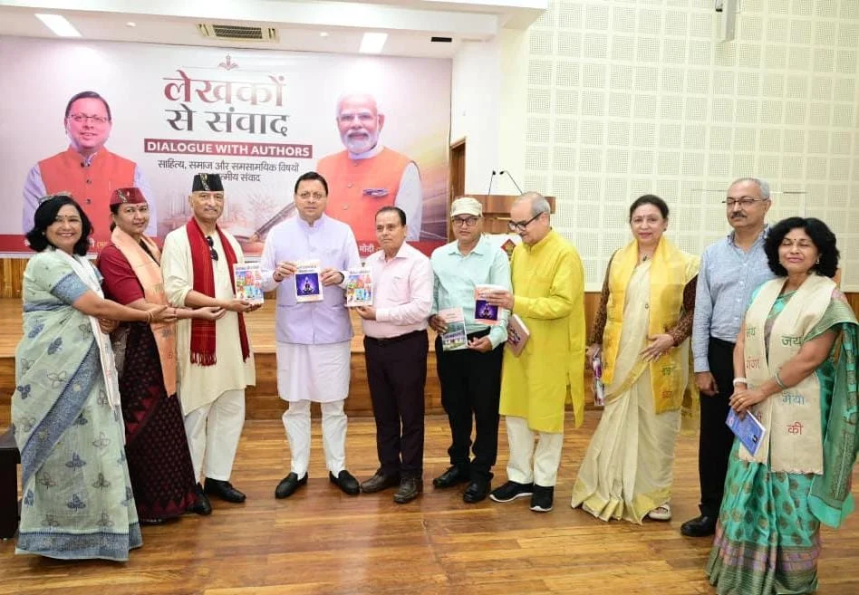 साहित्य और संस्कृति के संगम पर आगे बढ़ेगा उत्तराखंड : मुख्यमंत्री धामी