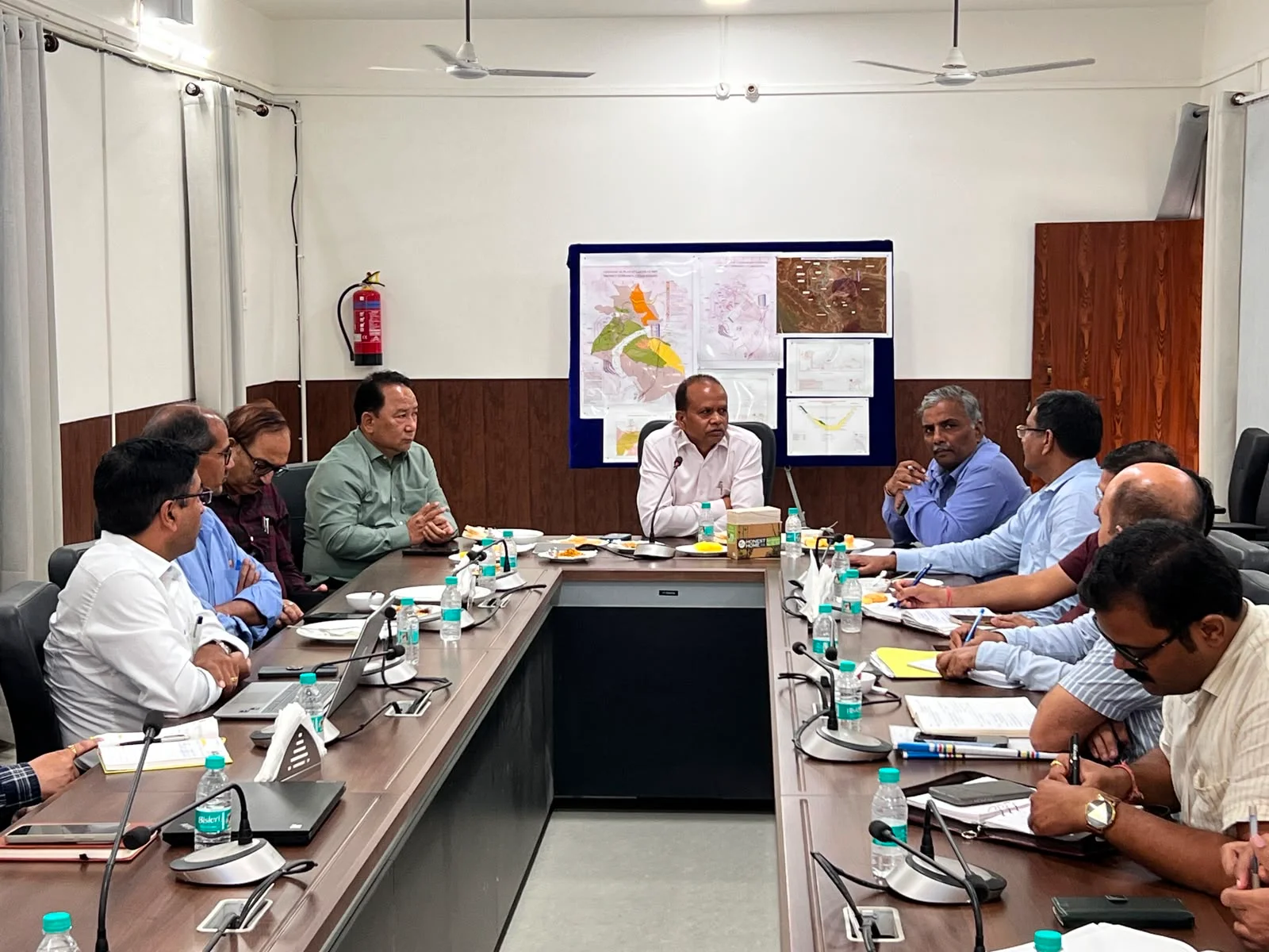 लखवाड़-व्यासी परियोजनाओं का राष्ट्रीय बांध सुरक्षा प्राधिकरण ने किया निरीक्षण